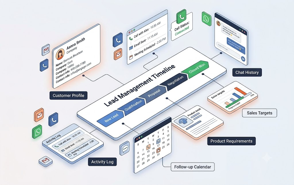 Sales CRM visual